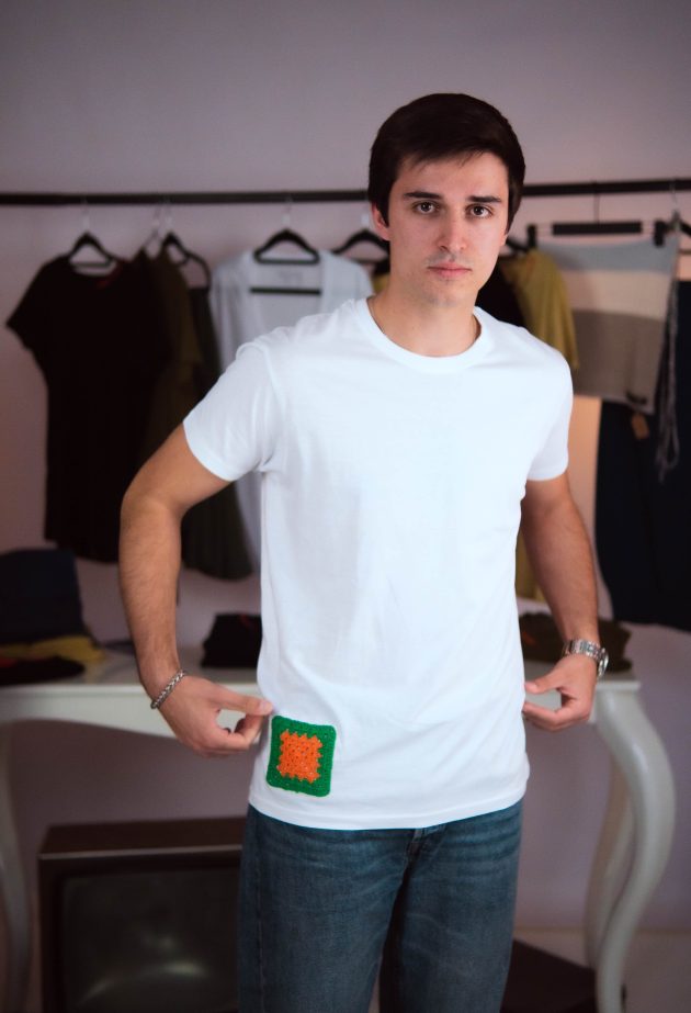 Tshirt Branca Croché - Image 2